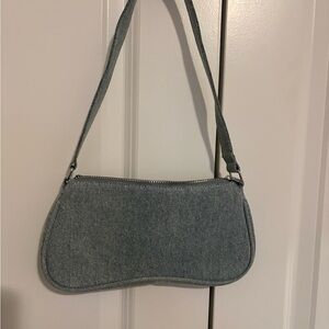 H&M Light Blue Denim Shoulder Bag